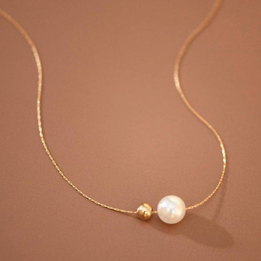 18K Gold Plated Waterproof Stainless Steel Chain Necklace - 7803