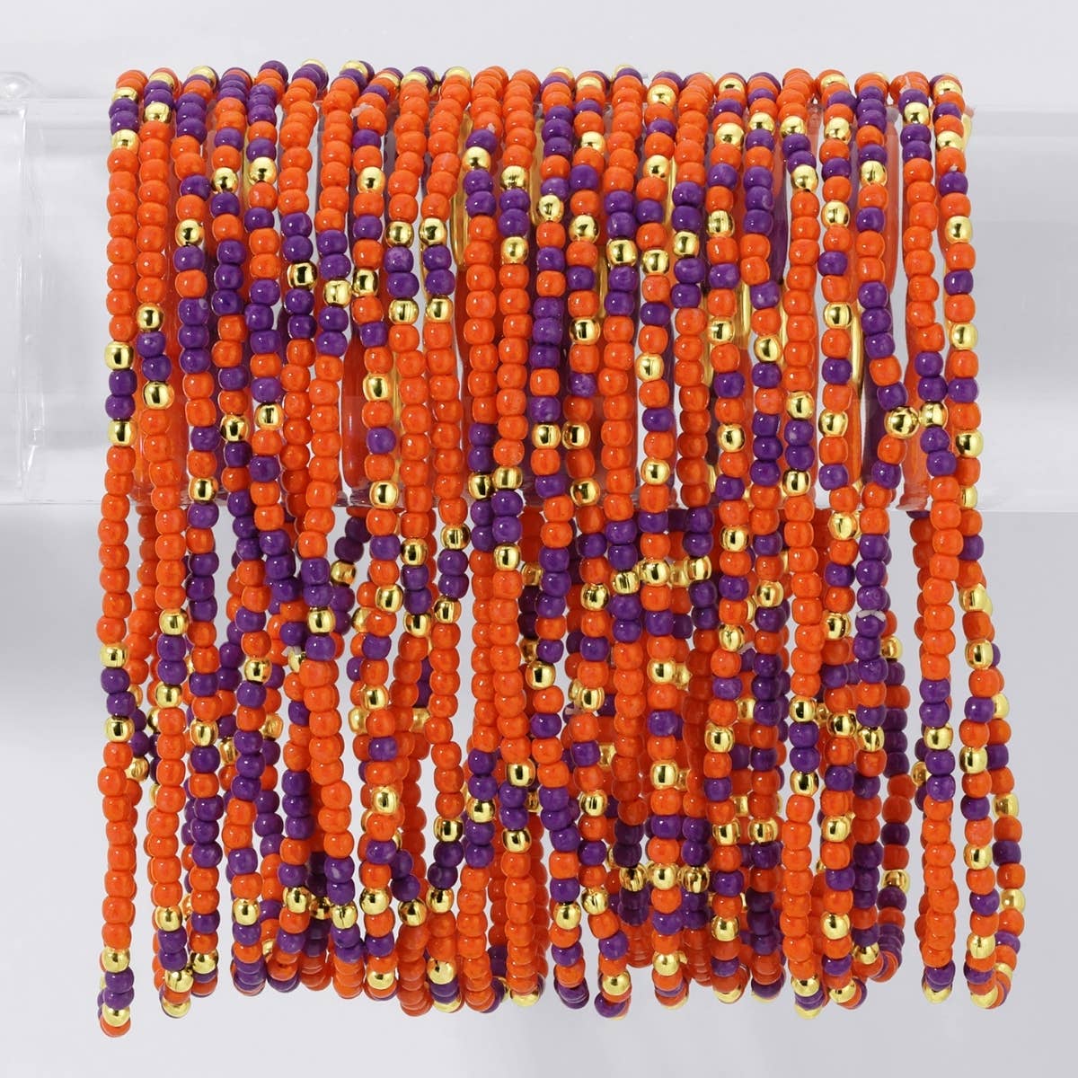 Stretch Seed Bead GAME DAY Bracelets