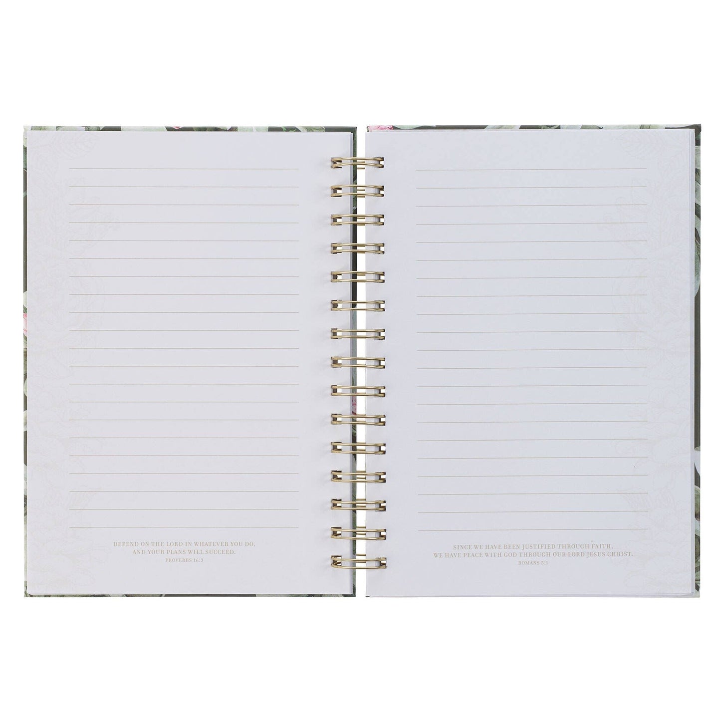 Journal Wirebound Green Everything Beautiful Ecc. 3:11