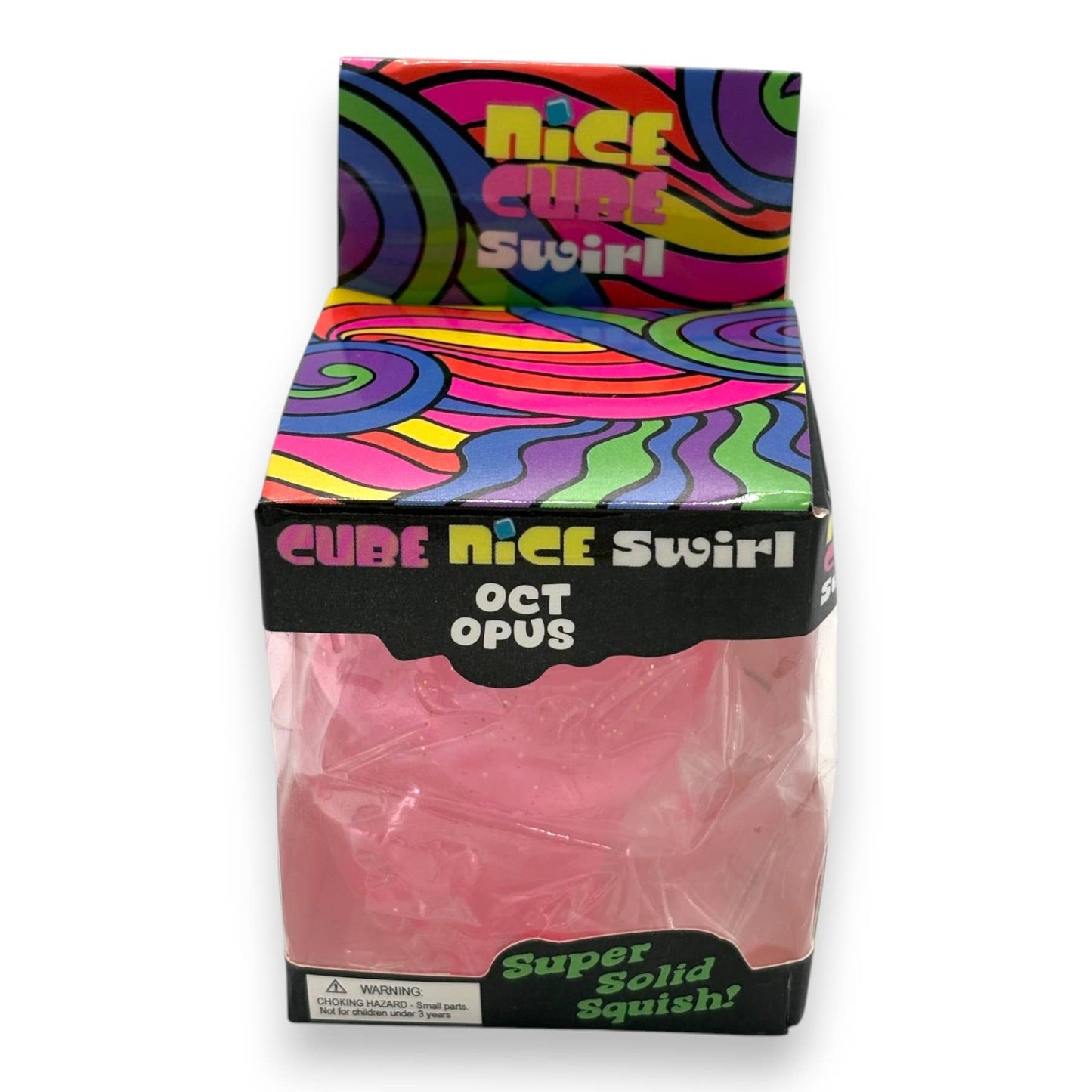 Cube Nice Swirl Octopus Squish – 12ct Display