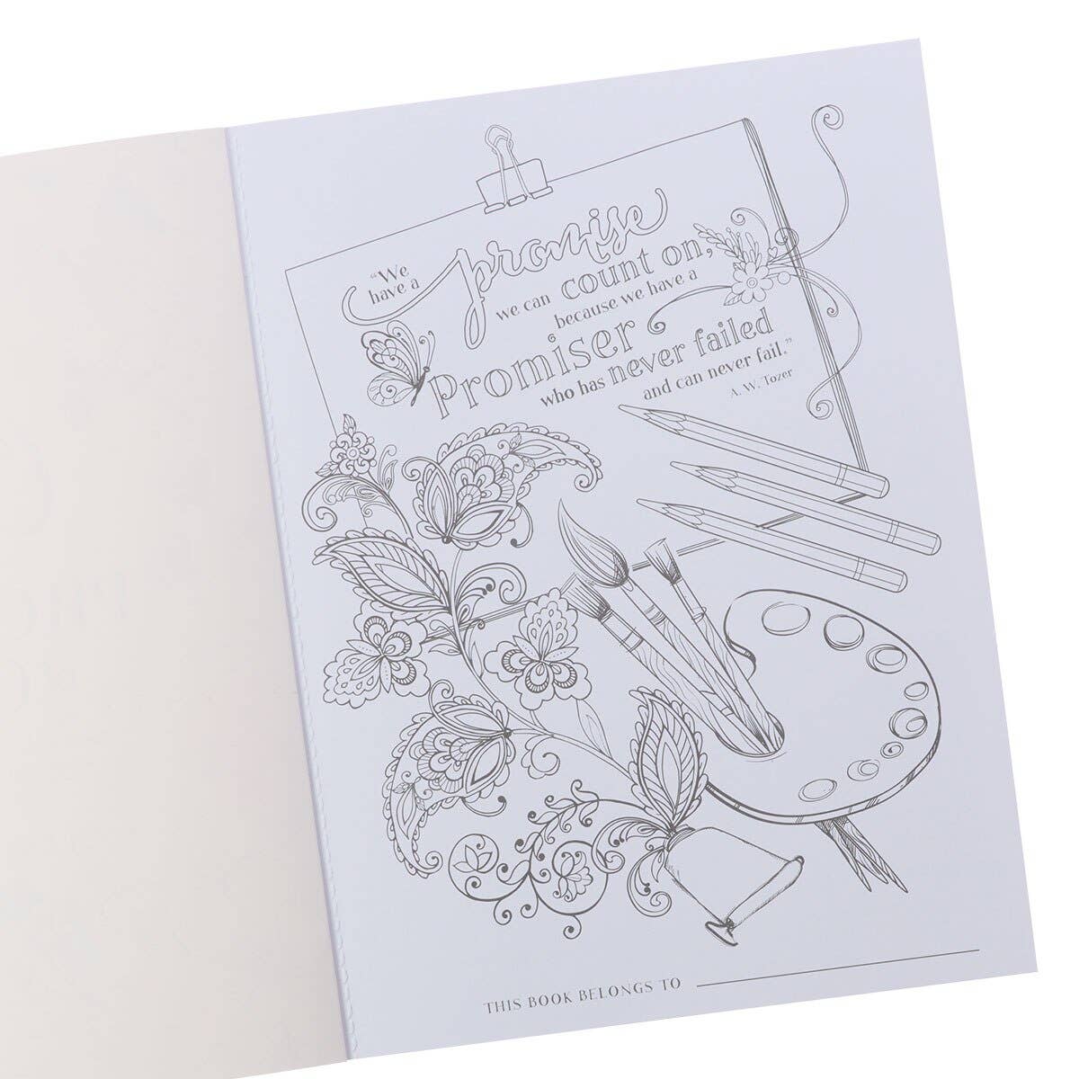 Coloring Book Color the Promises of God