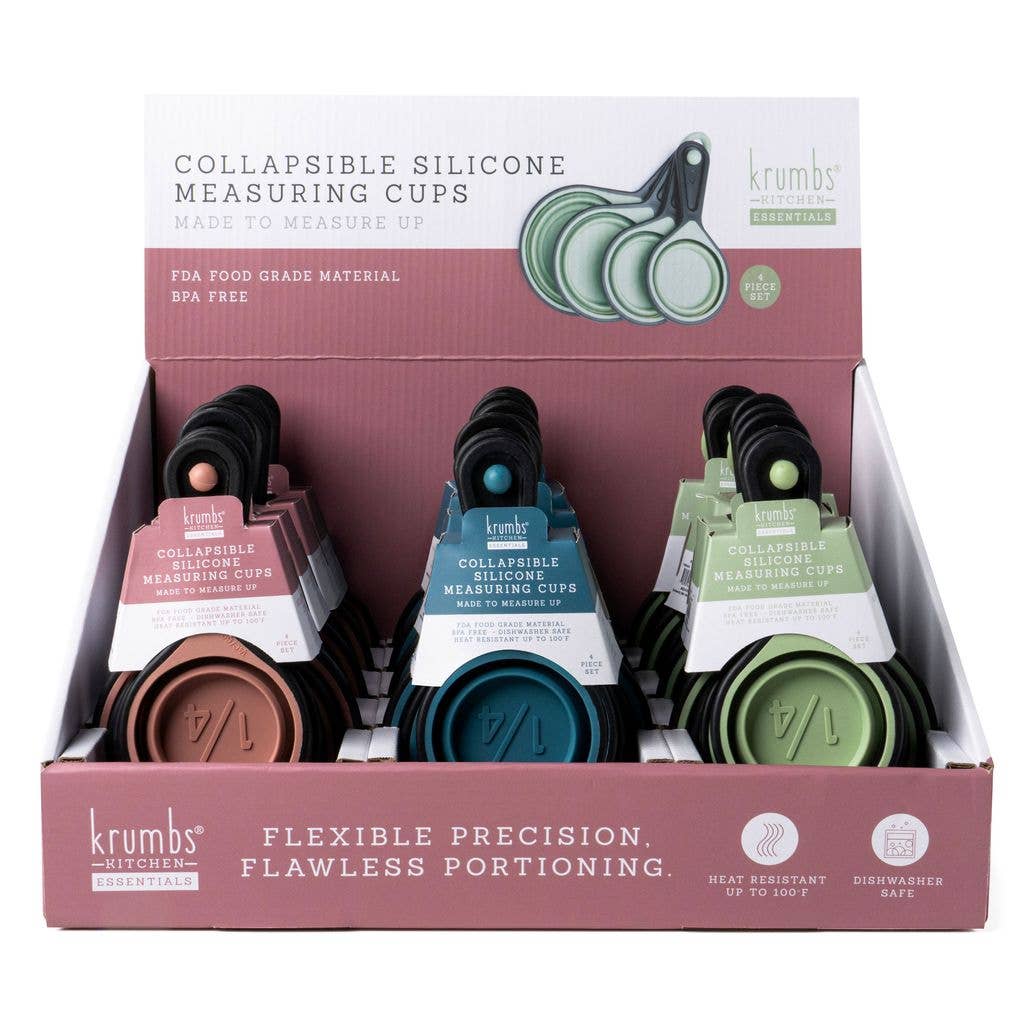 Collapsible Measuring Cups 4pcs Set