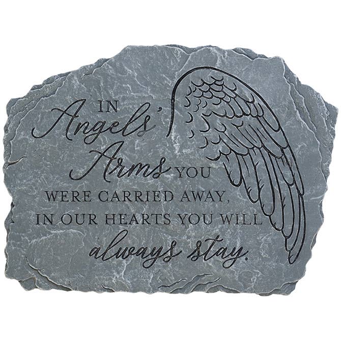 "Angels' Arms" Garden Stone