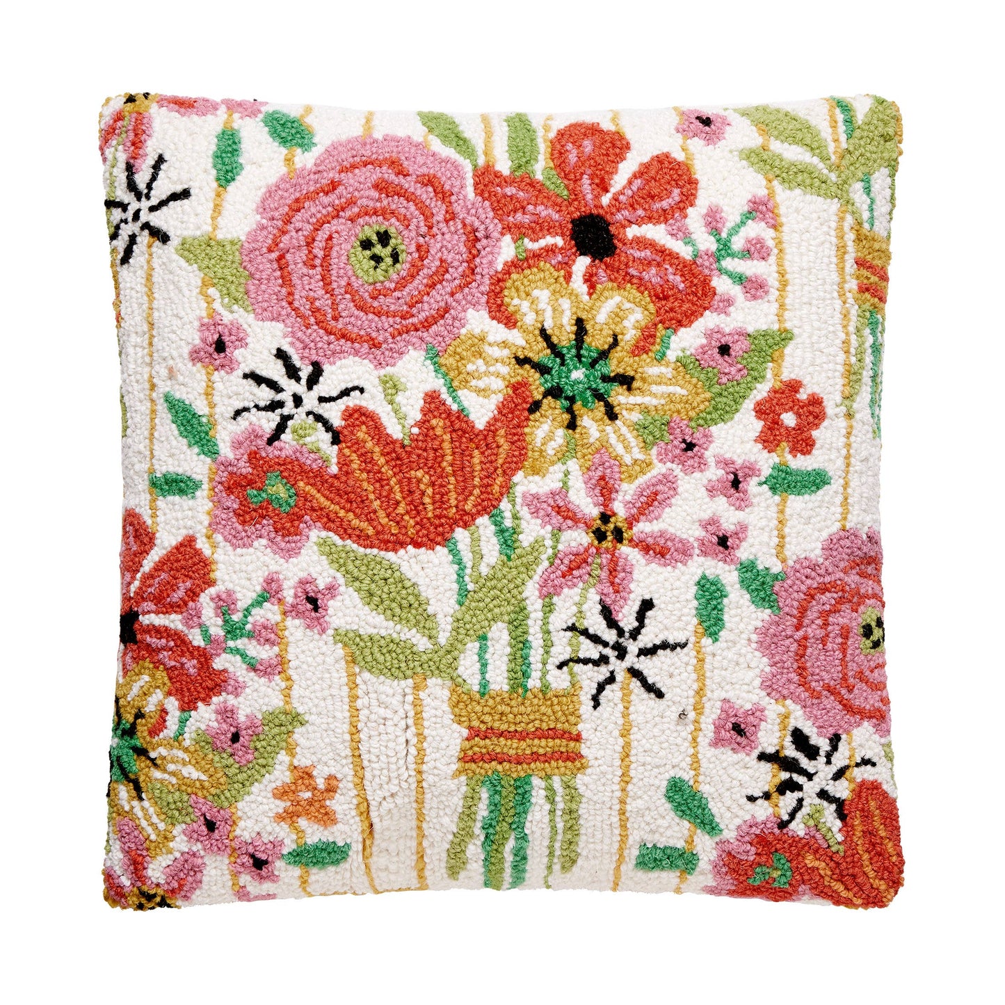 Spring Fling Hook PillowGarden Party Butterfly Hook Pillow - Suzanne Nicoll