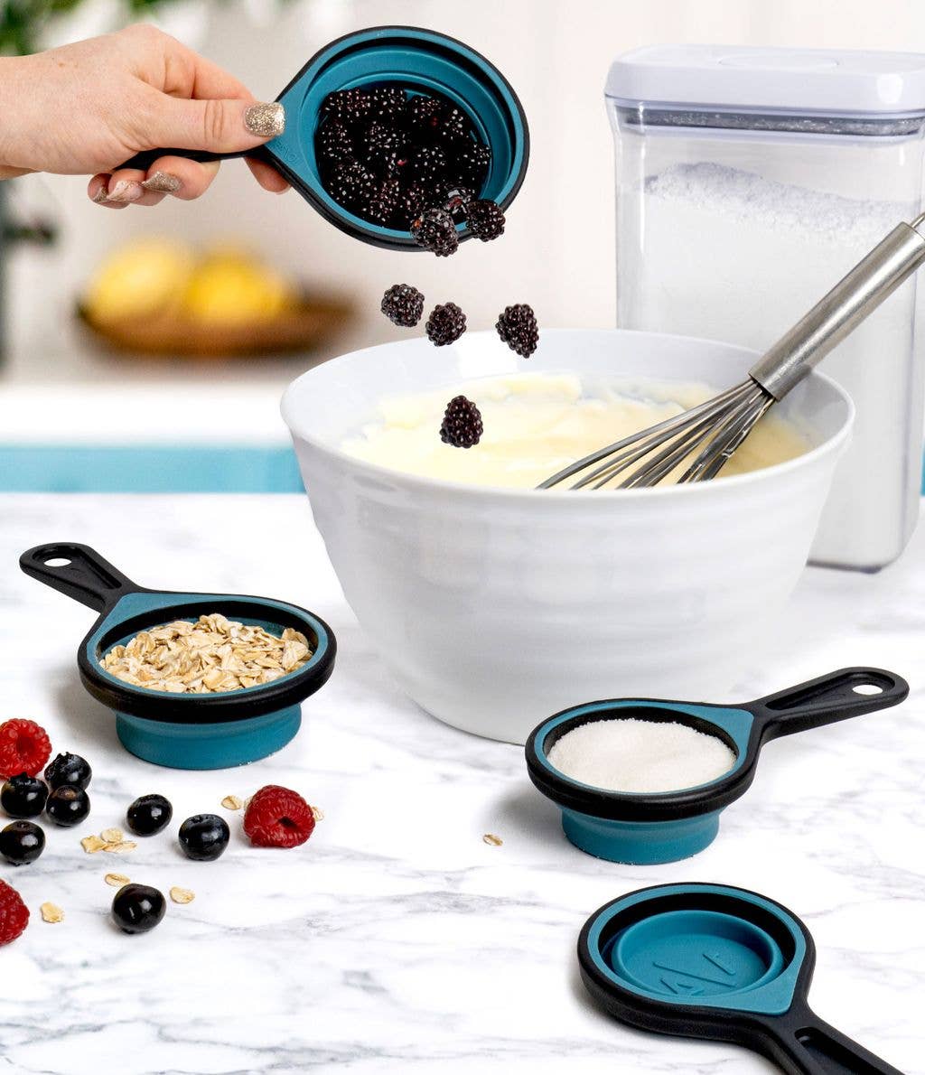 Collapsible Measuring Cups 4pcs Set