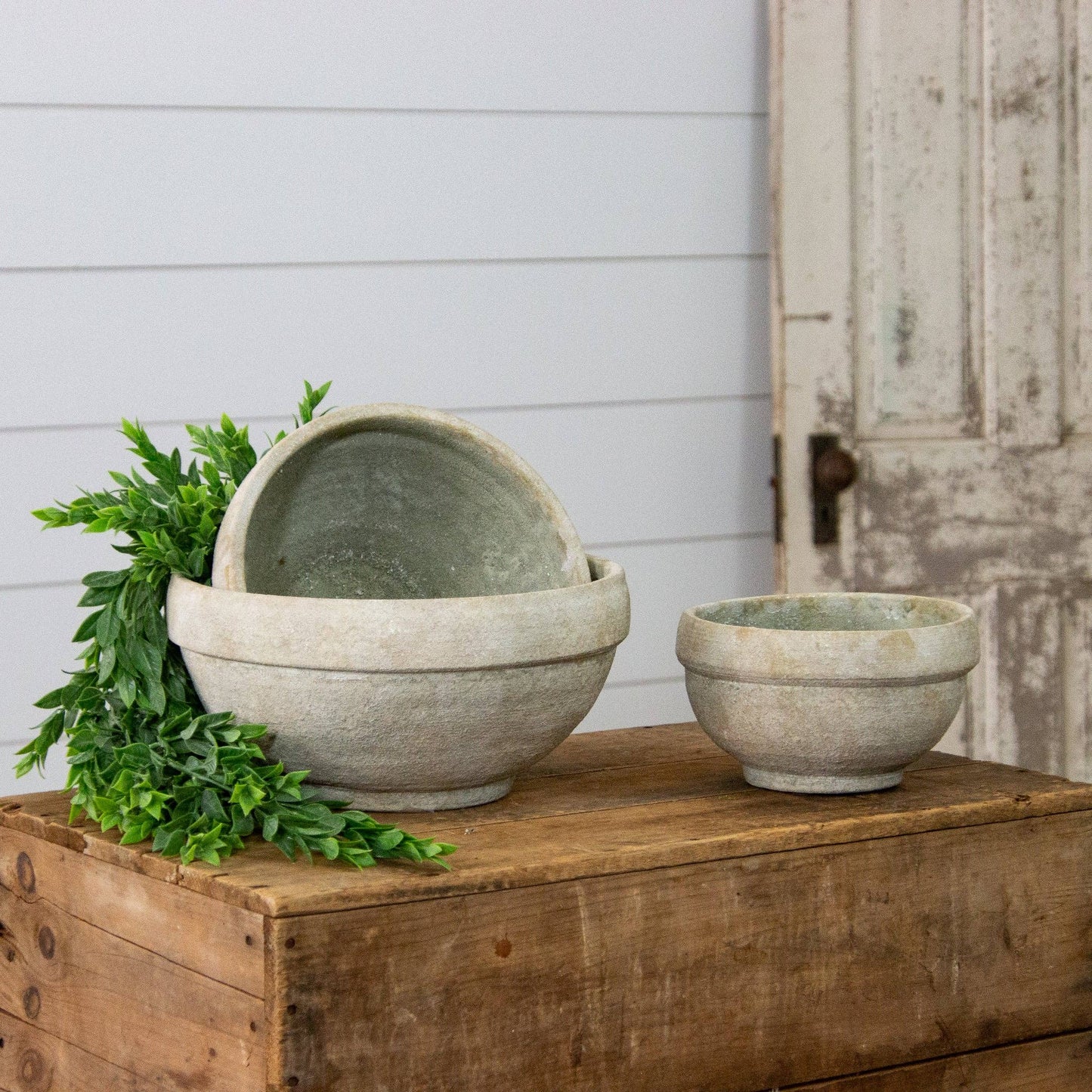 Handcrafted Textured Bowls -Decorative