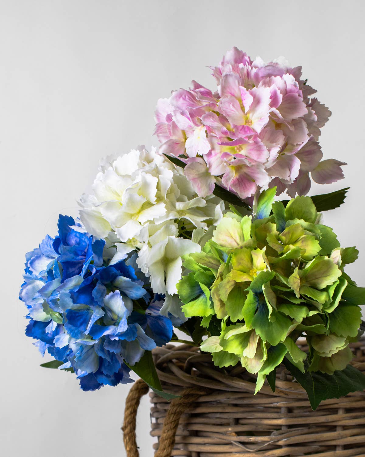 Hydrangea Stem   Blue   27.5"