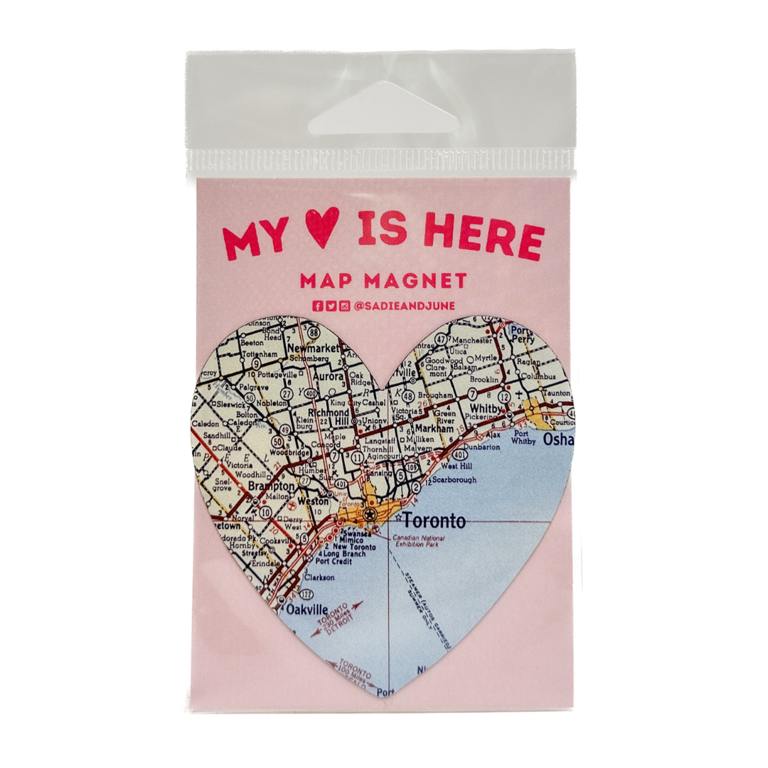 Custom Map Magnet