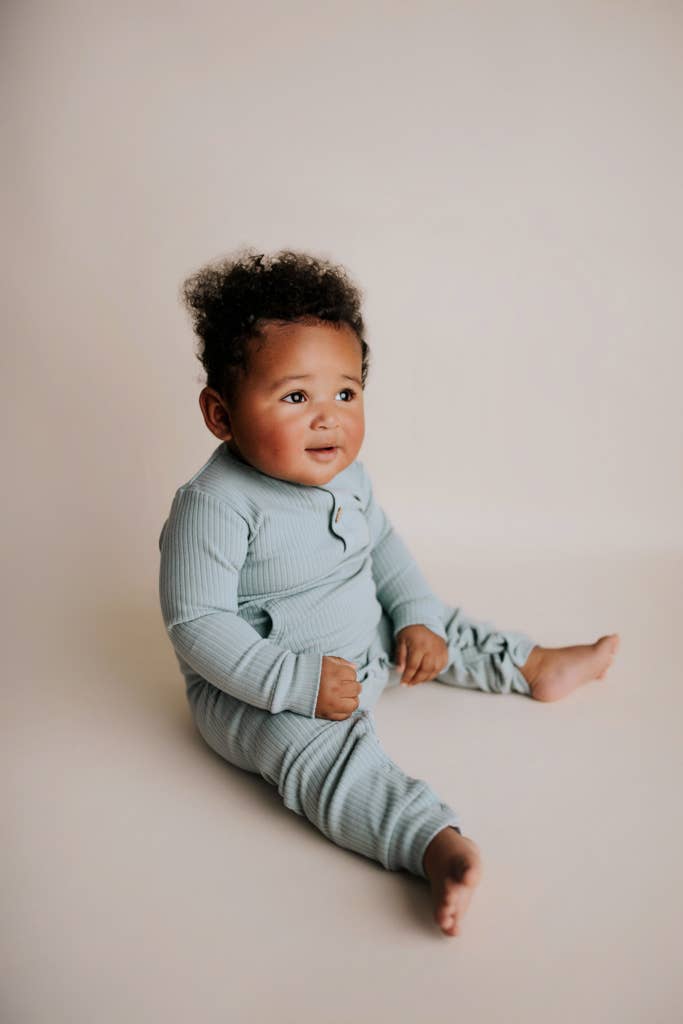 Baby Ribbed Playsuit with Pockets