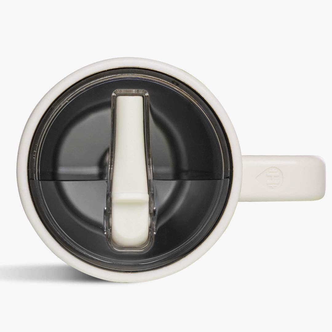Cream HydroJug 32 oz Traveler Tumbler