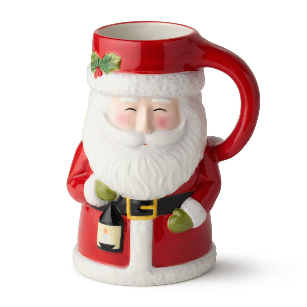 Santa Delight 3-D Santa Mug 18 oz.