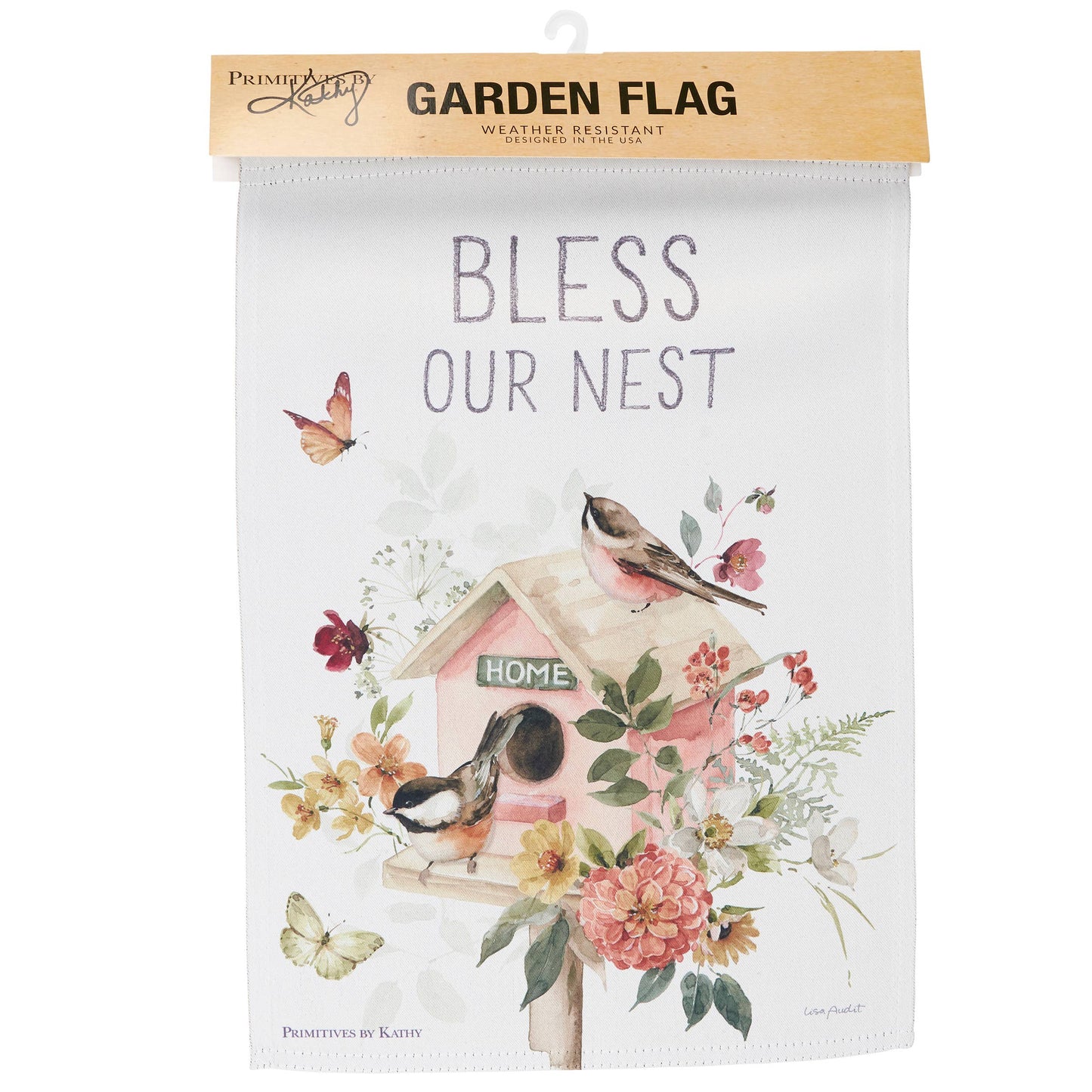 Our Nest Garden Flag