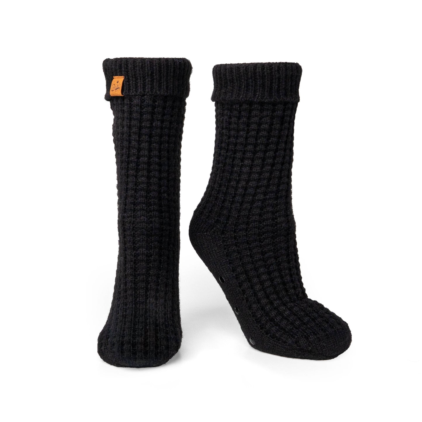 Britt's Knits Juneau Waffle Knit Slipper Socks Open Stock