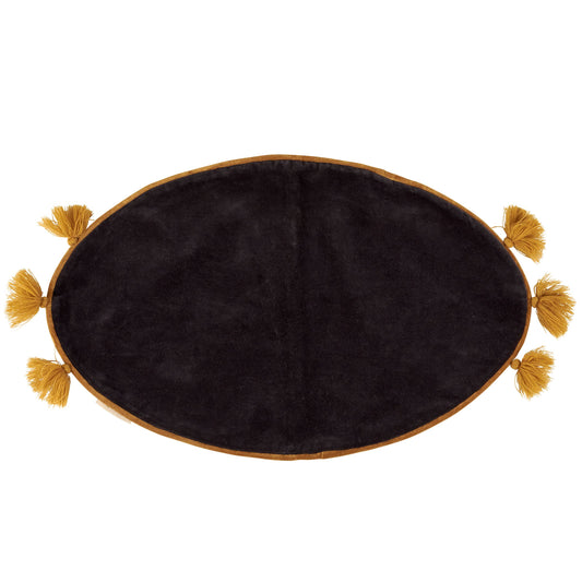 Black Velvet Table Runner