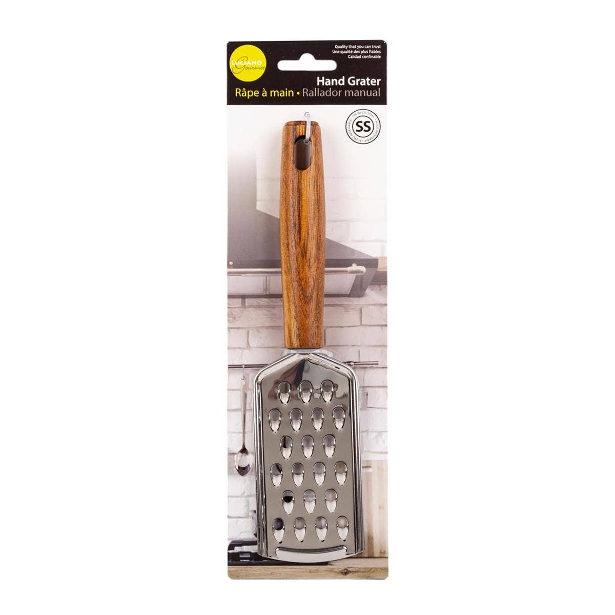 L.Gourmet SS Kitchen Utensil with Acacia Wood Handle