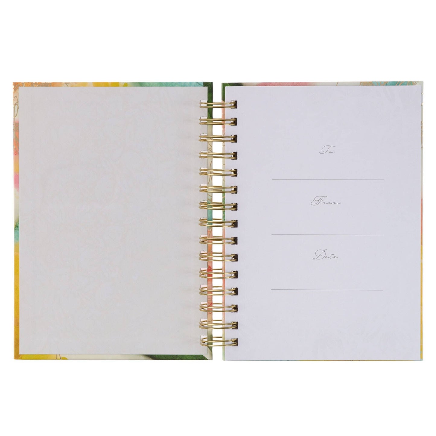 Faithfulness Pastel Watercolor Wirebound Journal