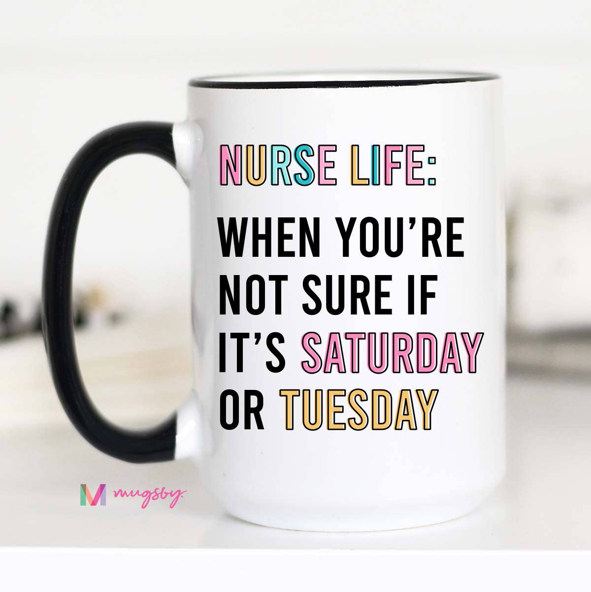 Nurse Life Funny Coffee Mug, Hospital Gift Shop