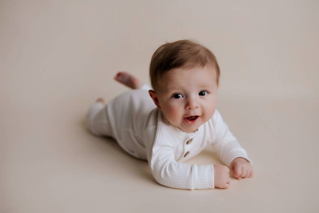 Baby Ribbed Playsuit with Pockets