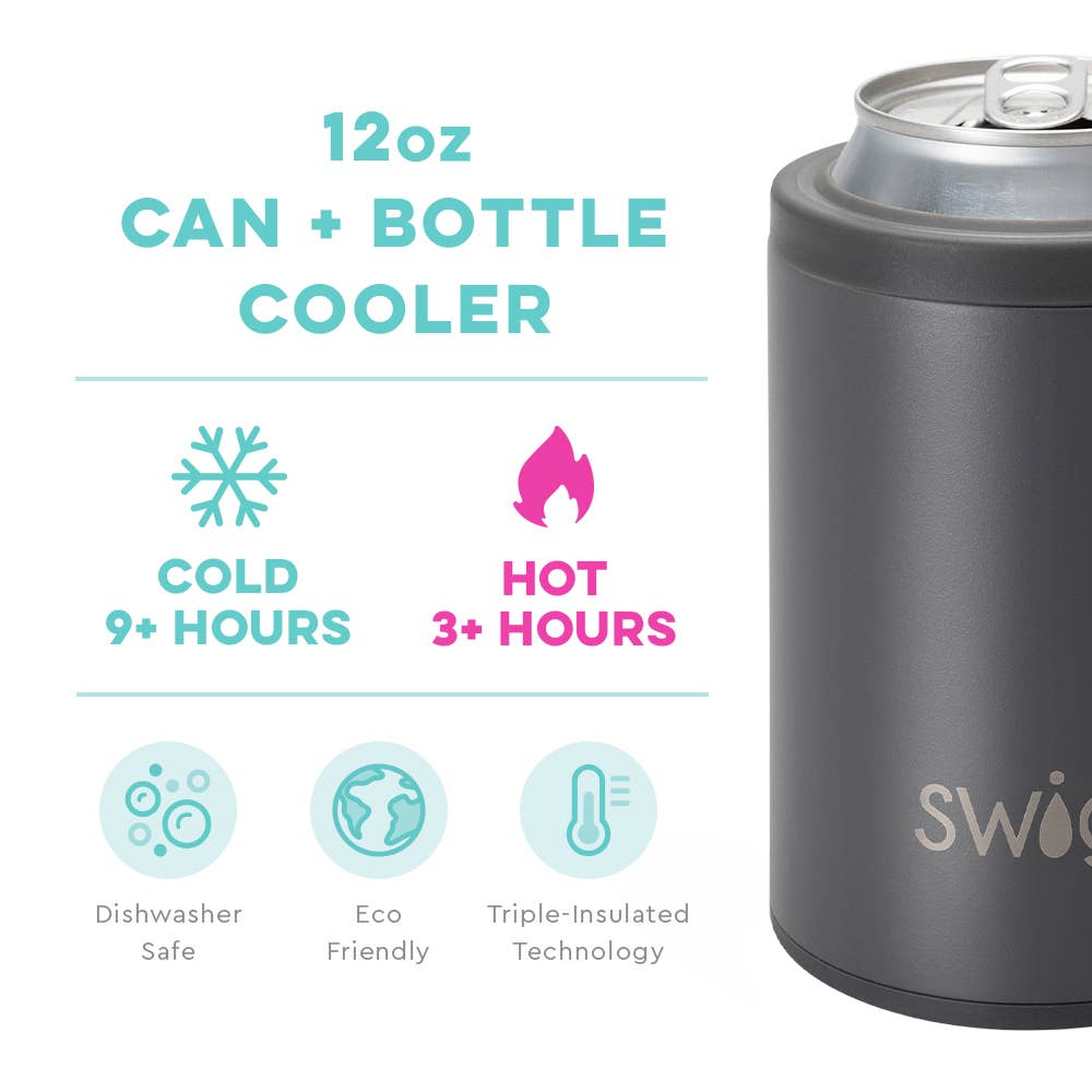 Grey Can + Bottle Cooler (12oz)
