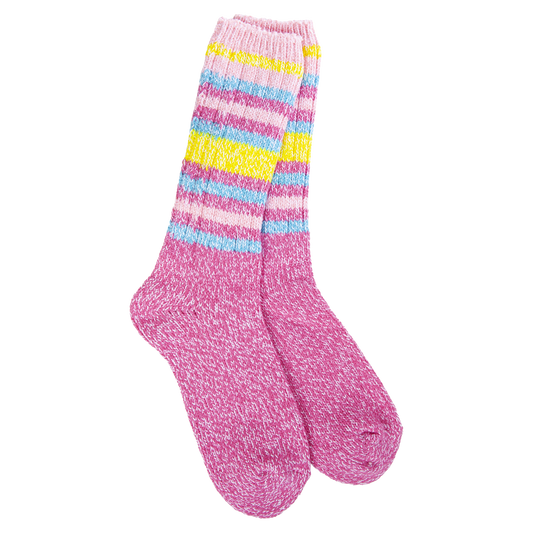 Ragg Crew Ibis Stripe
