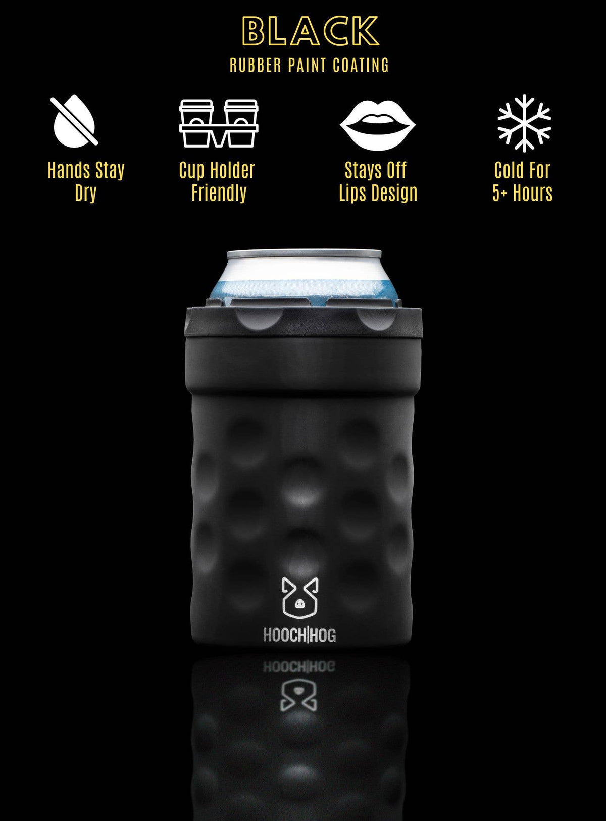 The Shorty Can Cooler [Black]