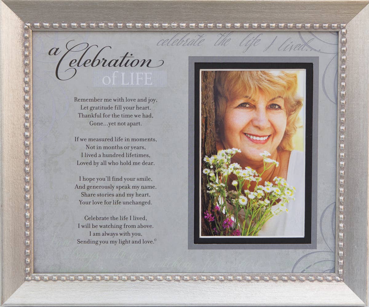 Celebration Of Life Memorial Photo Frame 8x10 6300