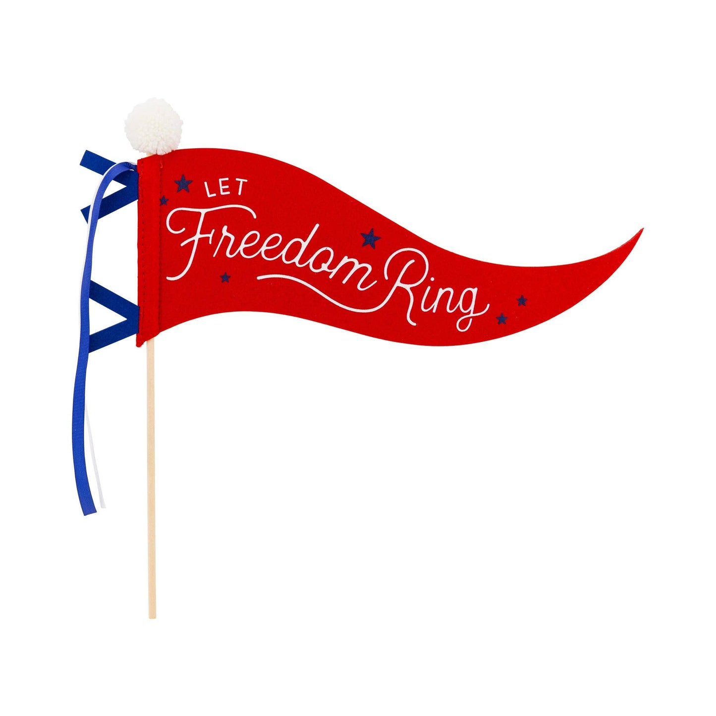 SSP1115 - Let Freedom Ring Felt Pennant Banner