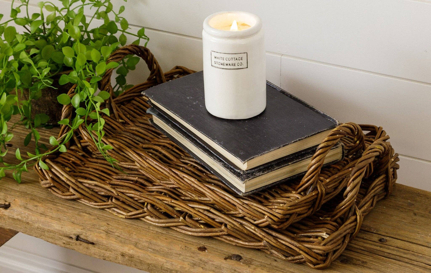 Wicker Basket Tray