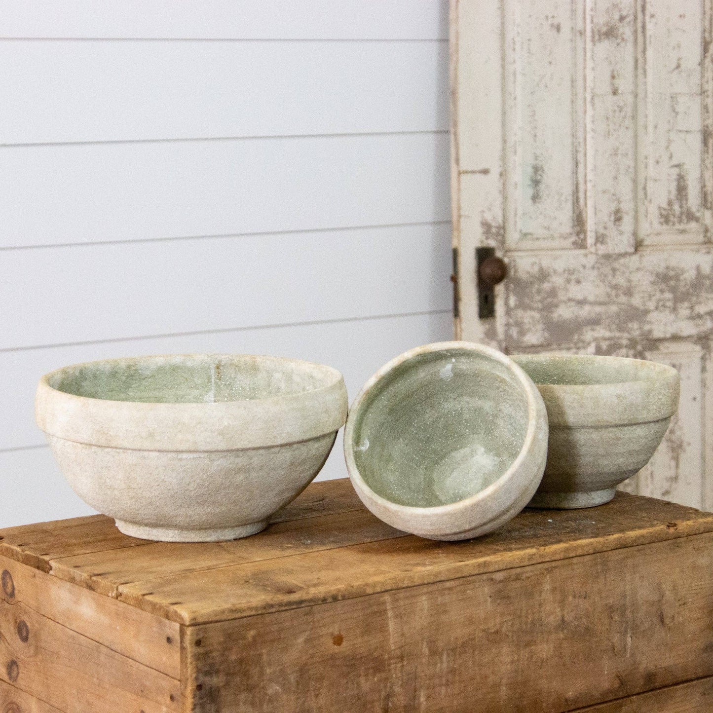 Handcrafted Textured Bowls -Decorative