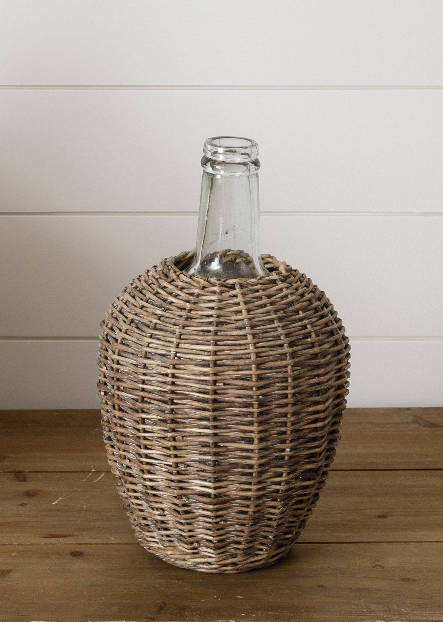 Willow Demijohn With Glass Bottle (PC)
