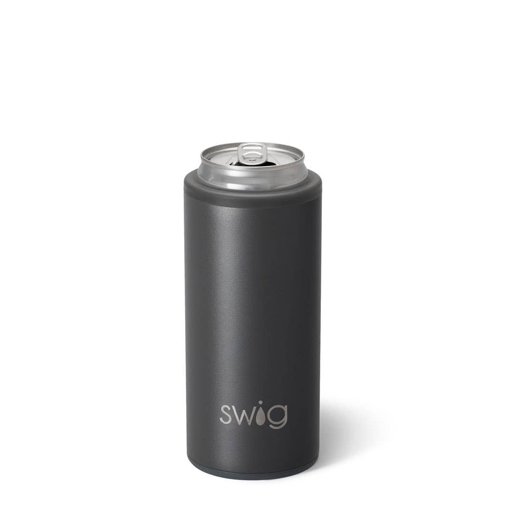 Grey Skinny Can Cooler (12oz)