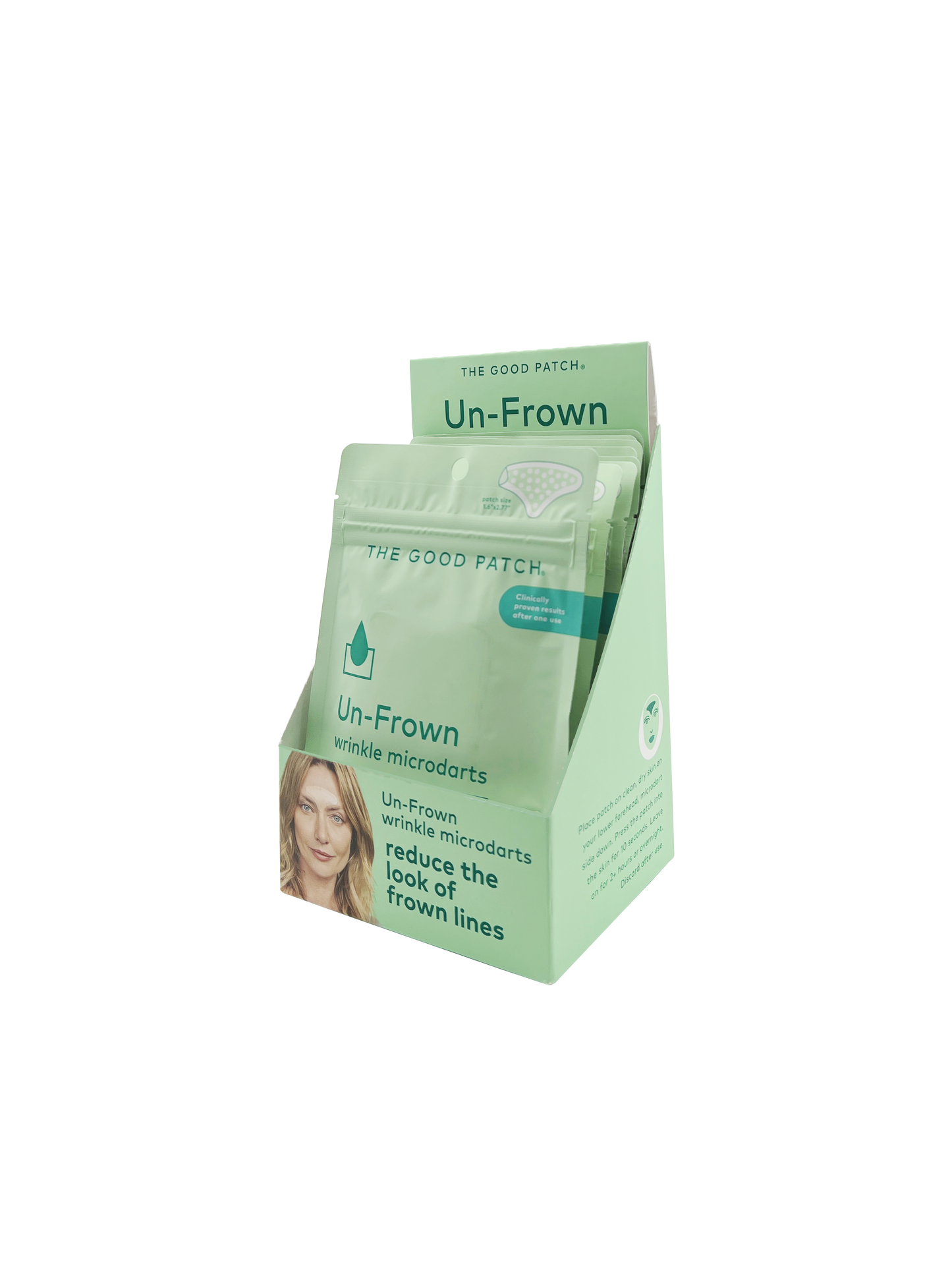 Un-Frown Wrinkle Microdart Patches