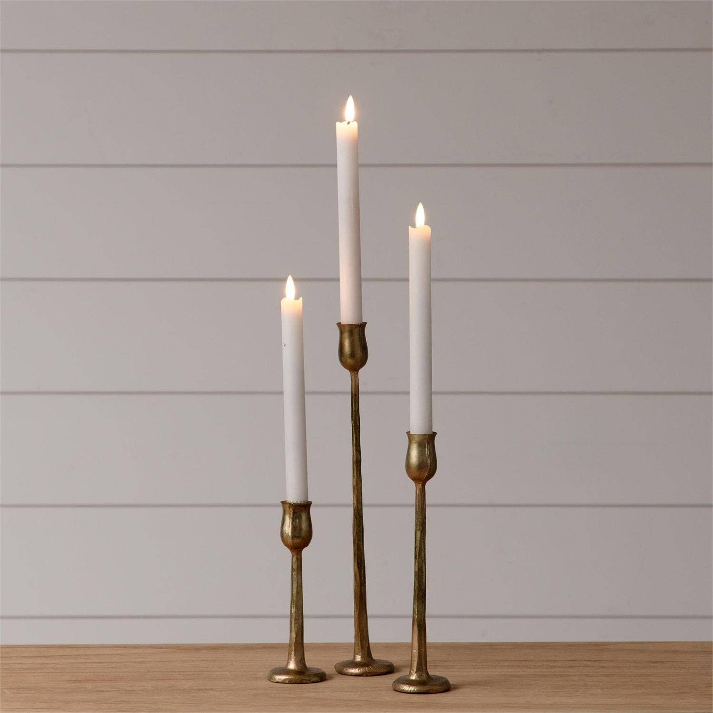 Metal Candle Holder, Gold