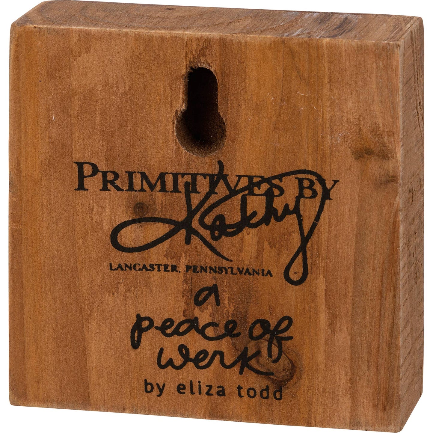 A Kind Heart Is A Brave Heart Block Sign