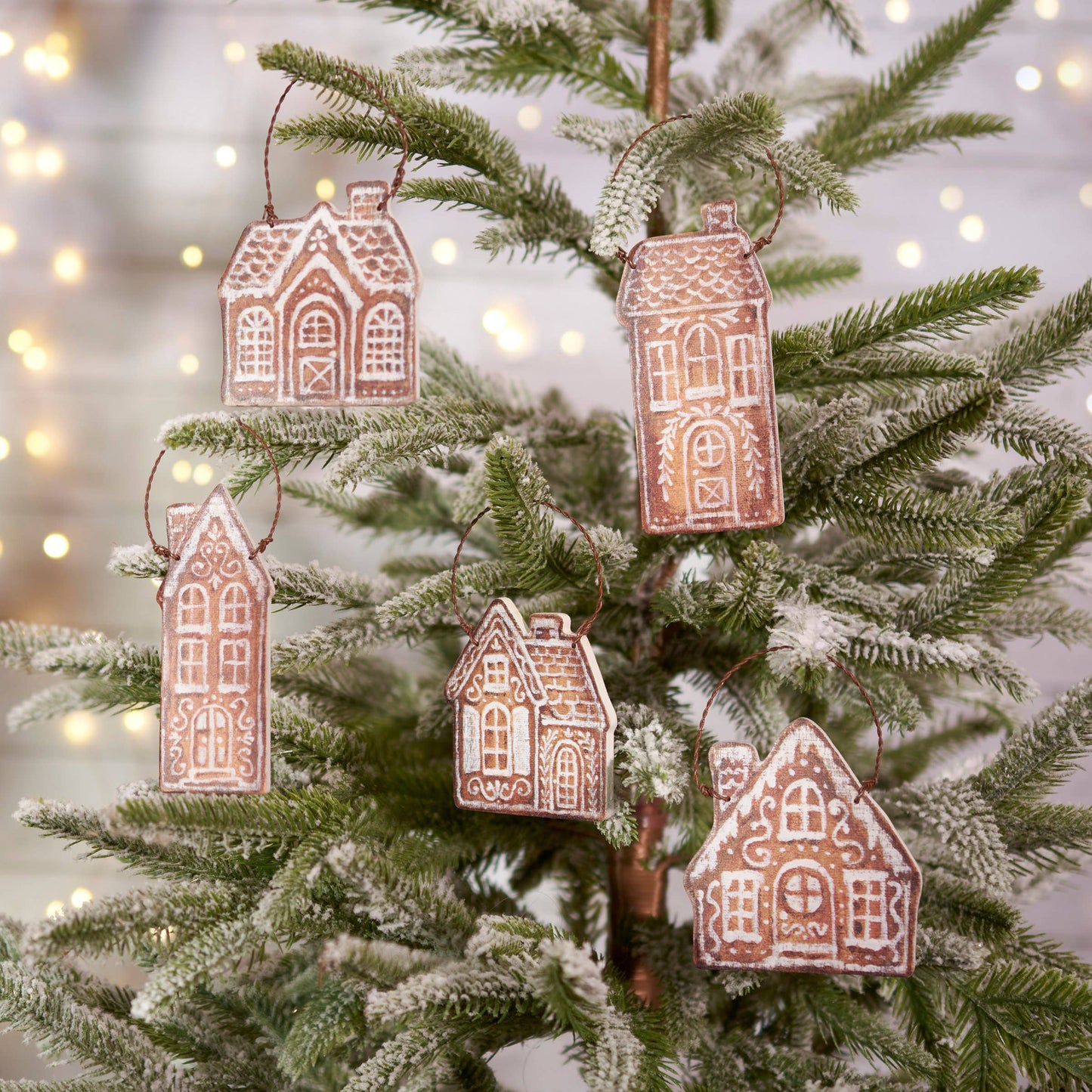 Gingerbread Village Ornament