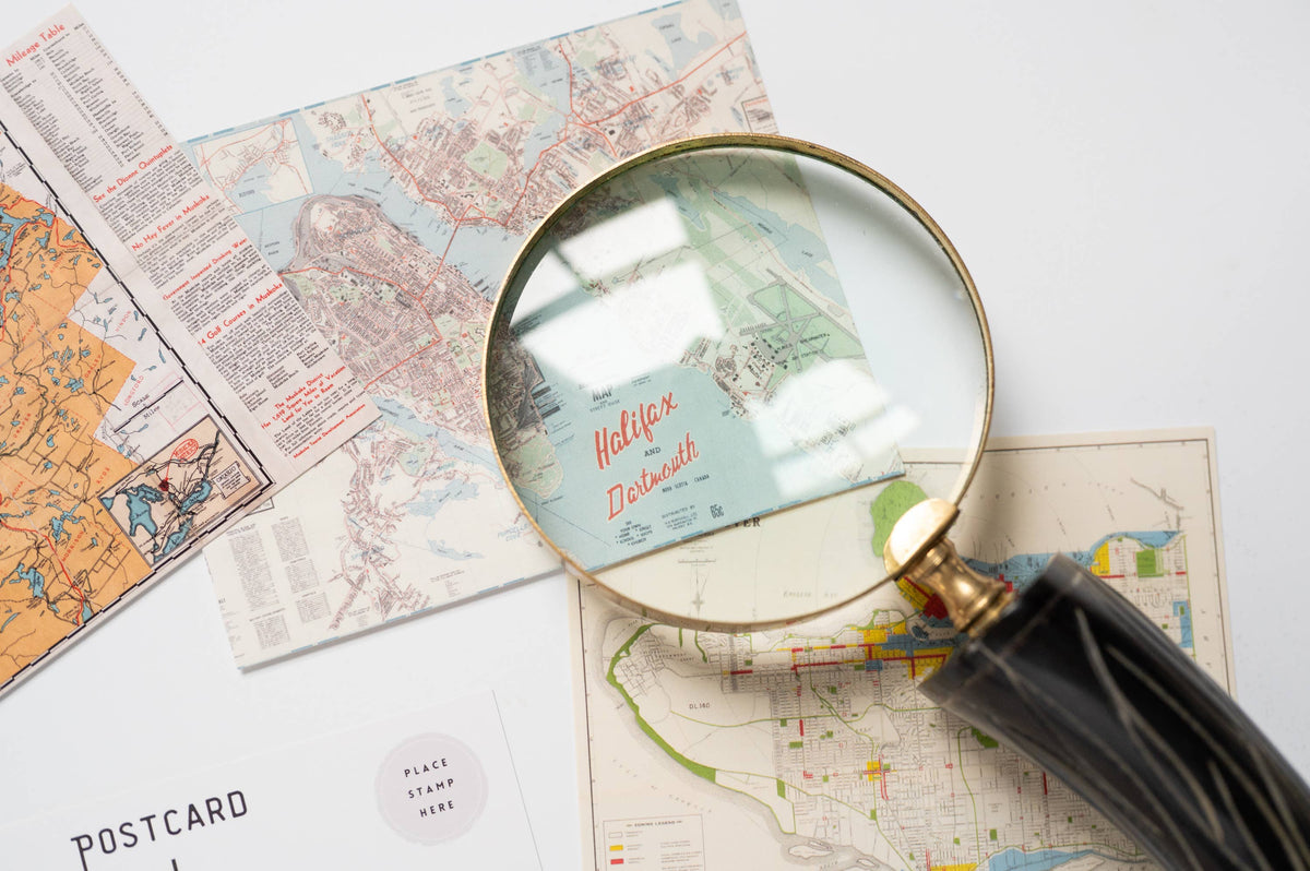 Custom Map Postcard