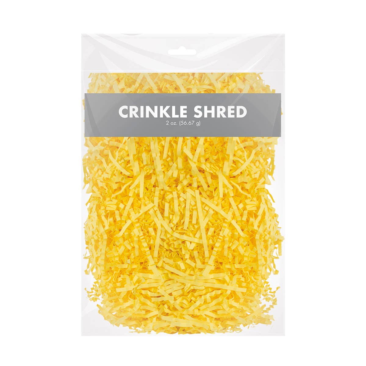 Crinkle Cut Paper Shred  - Yellow