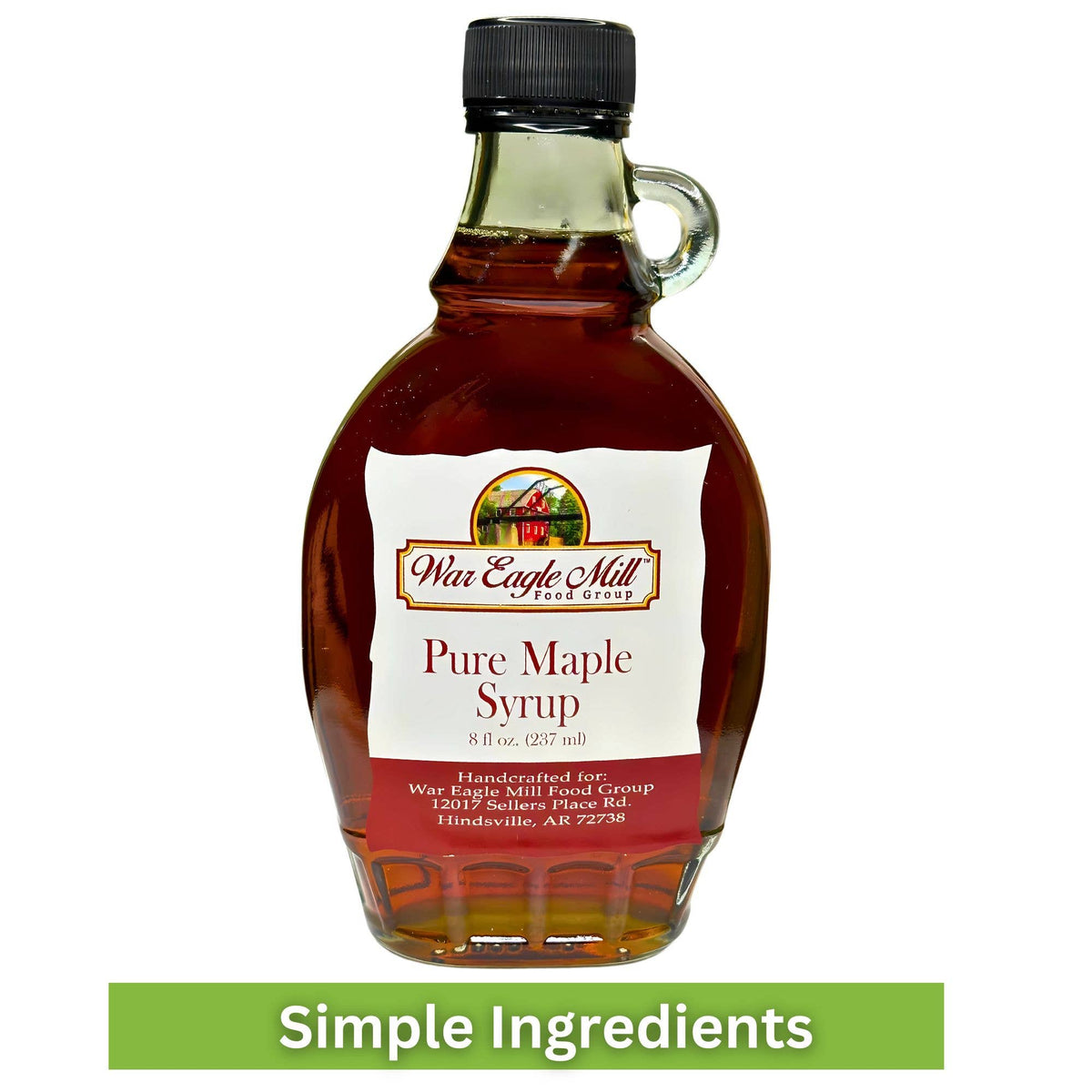 Pure Maple Syrup, Grade A, 8 Fl. Ounce Bottle