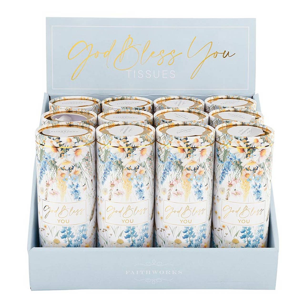 Tissue Display - Wild Flower - 12pcs