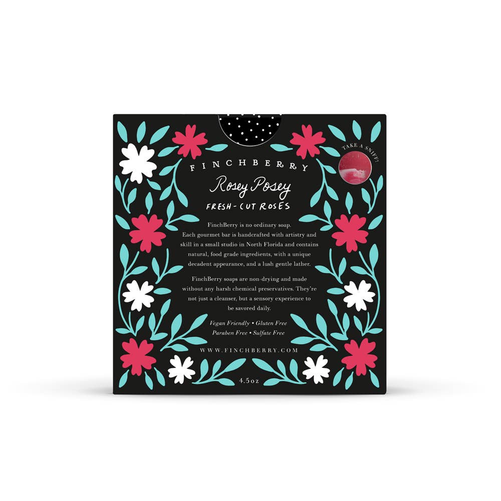 Rosey Posey Vegan-friendly Gluten-free Boxed Soap