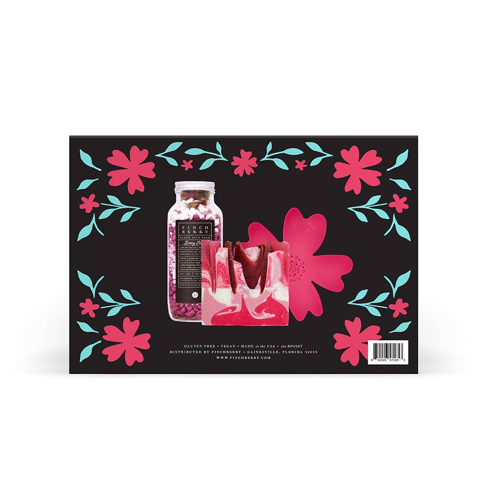 Rosey Posey Valentine's Day 3 Pc Bath & Body Gift Set