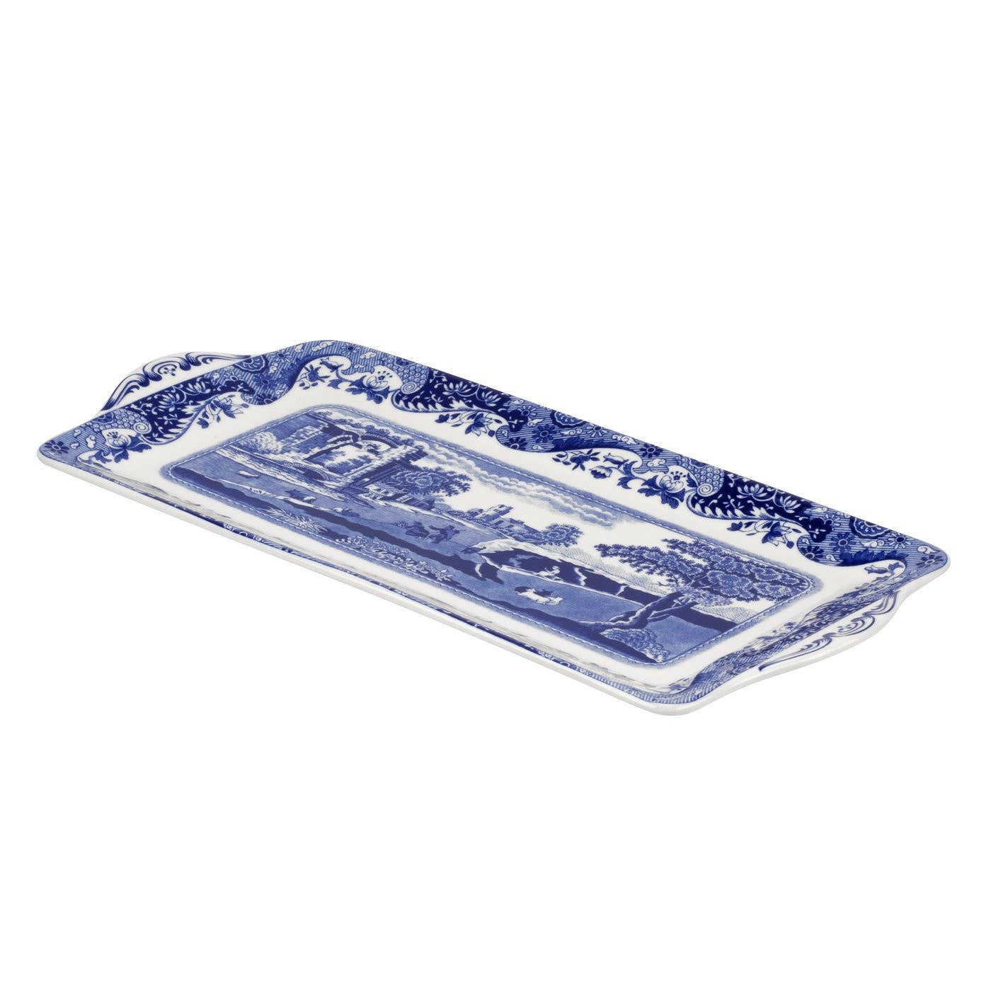 Spode Blue Italian Sandwich Tray
