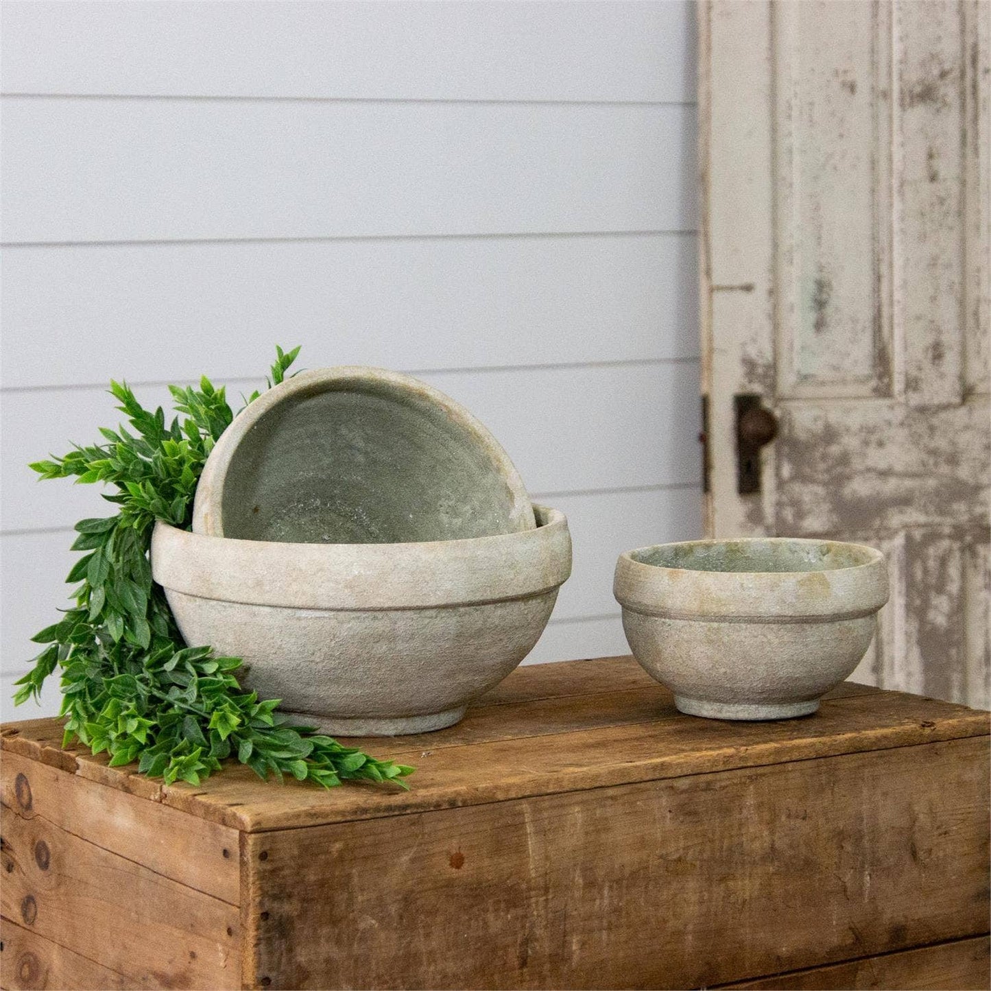 Handcrafted Textured Bowls -Decorative