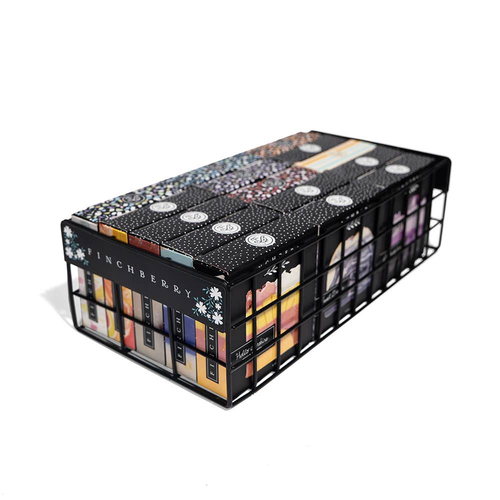 15 Top Selling Soap Bars Collection with Basket Display Unit