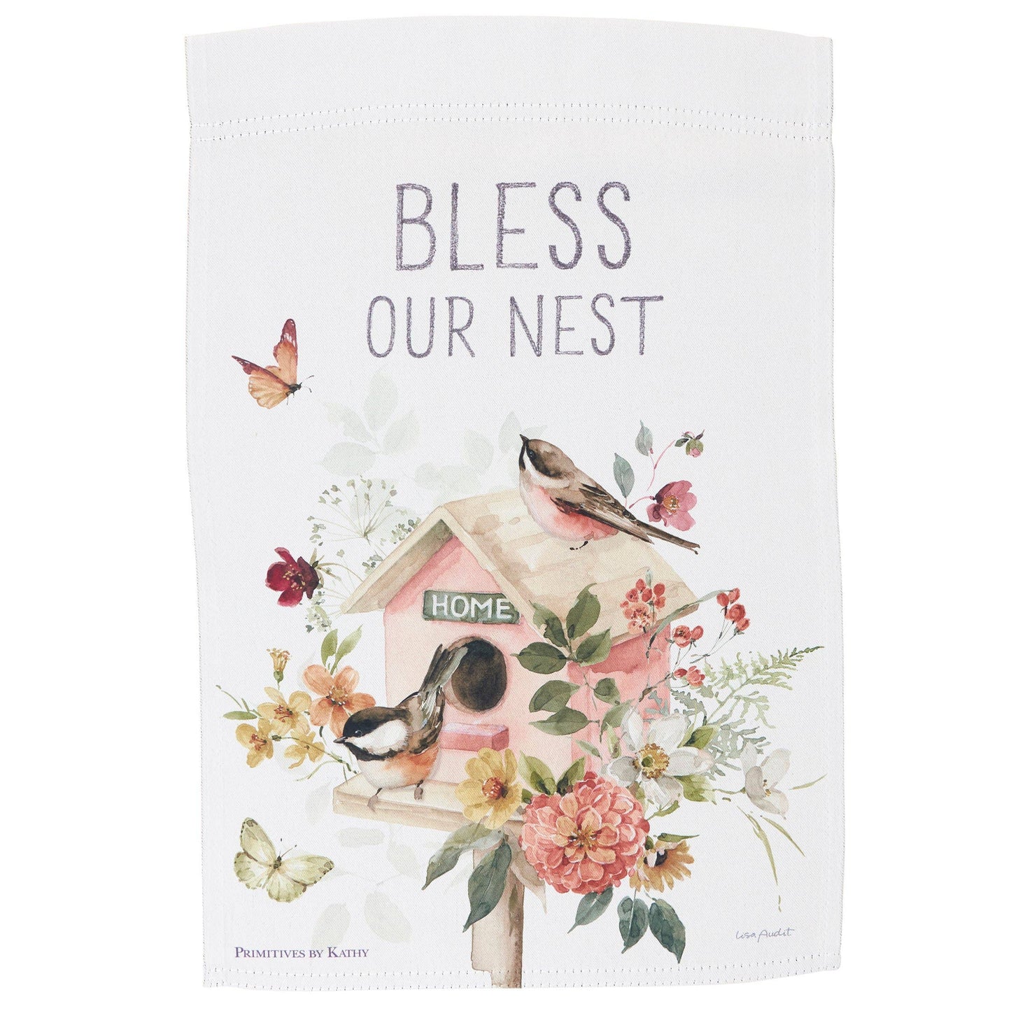 Our Nest Garden Flag