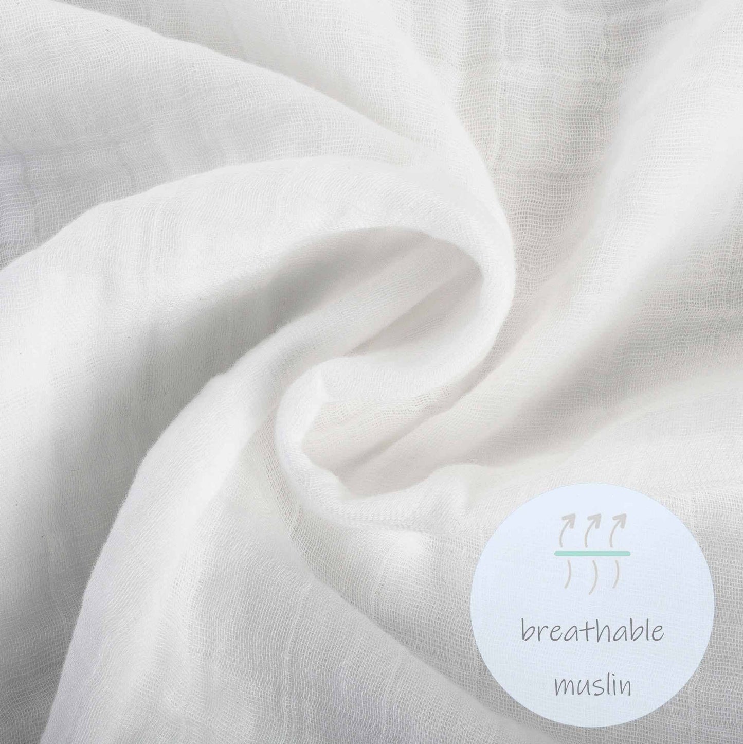 Baby Muslin Swaddle Blanket 47x47 Bear Hugs