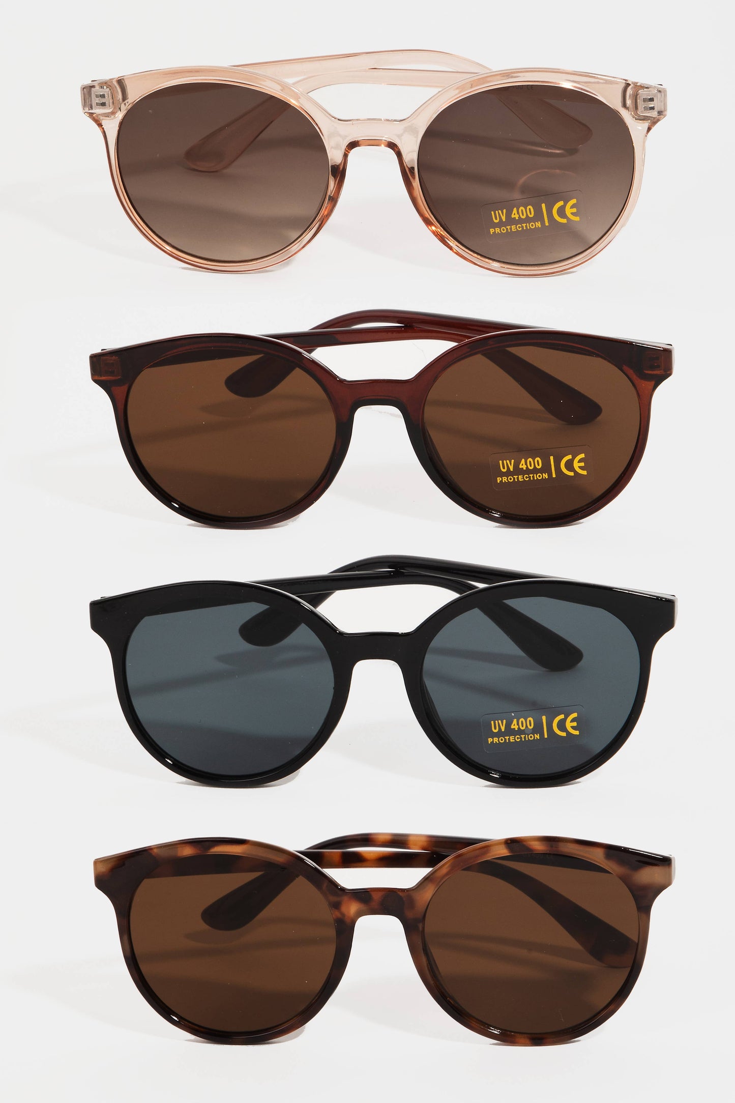 Plastic Round Lens Sunglasses
