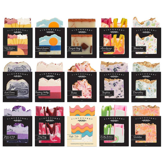 15 Top Selling Soap Bars Collection with Basket Display Unit