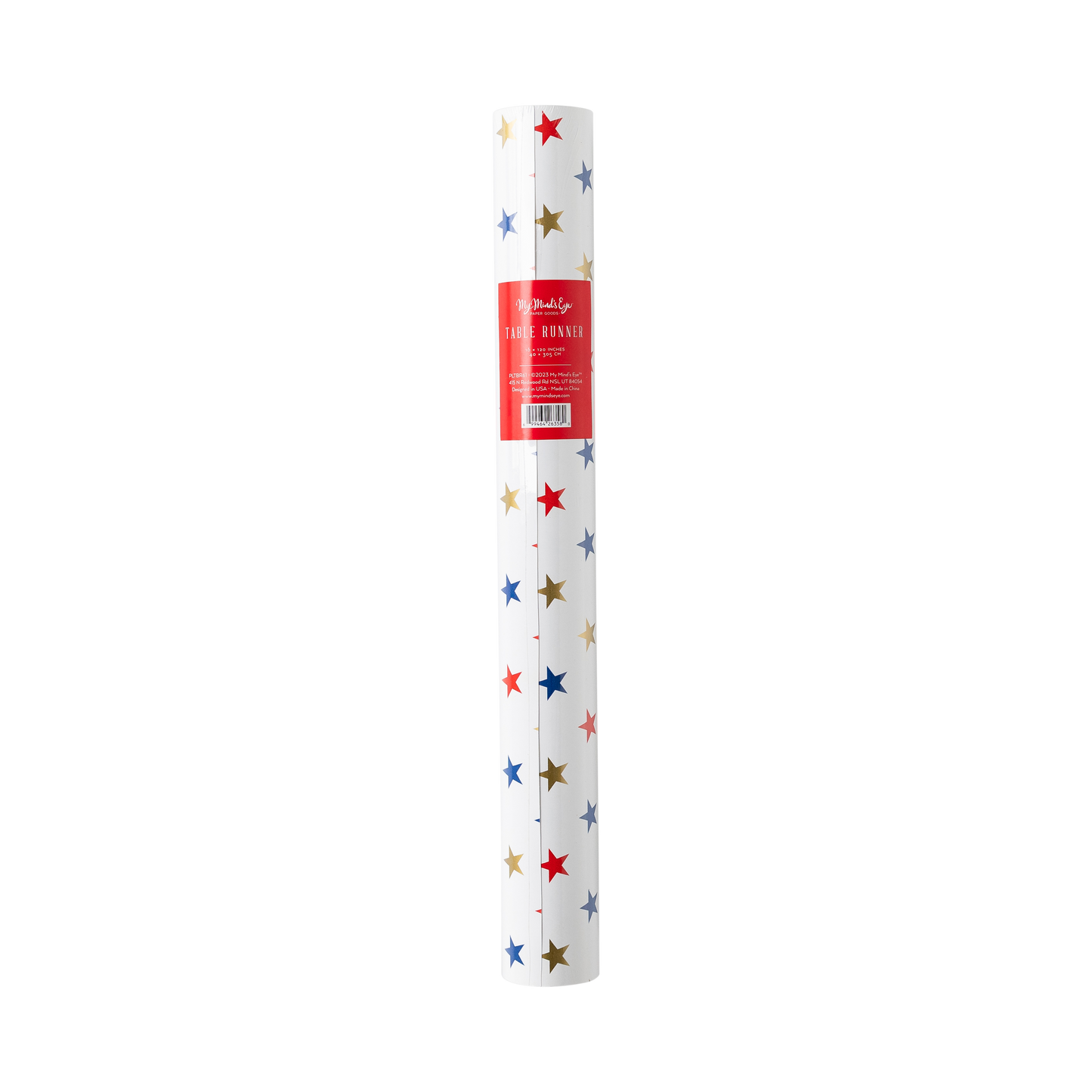 PLTBR61 - Small Multi Stars Paper Table Runner
