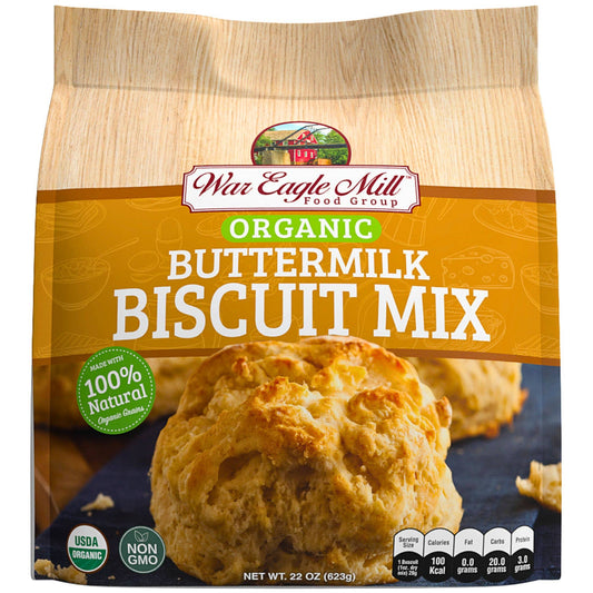 Organic Buttermilk Biscuit Mix, 22 Ounce Bag